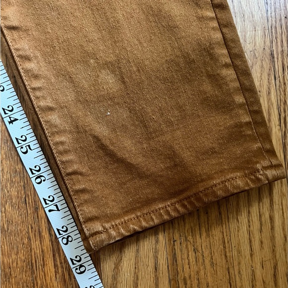 Madewell Rust/Brown Denim Jeans - Picture 5 of 7